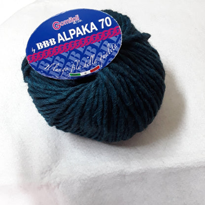 ALPAKA 70 BBB GOMITOLI DA 50 GR PER 80 METRI 70%ALPACA 20% LANA 10%ACRILICO