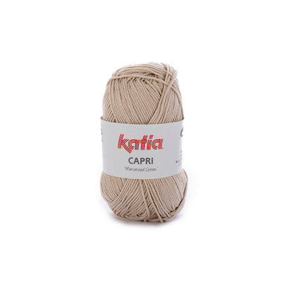COTONE CAPRI KATIA 100% COTONE MERCERIZZATO DA 50 GR PER 125 METRI