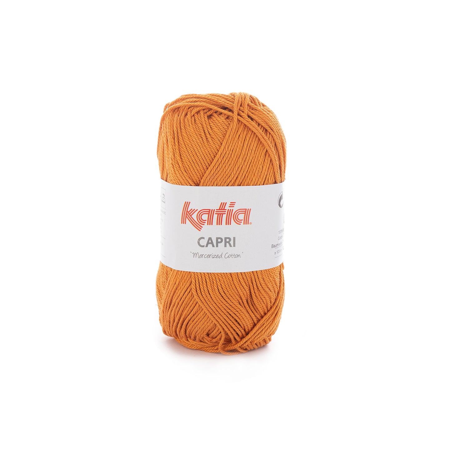 COTONE CAPRI KATIA 100% COTONE MERCERIZZATO DA 50 GR PER 125 METRI