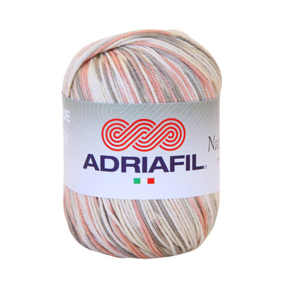 NATURAMA ADRIAFIL Filato 100%COTONE GOMITOLO DA 50 GR PER 125 METRI SI LAVORA CON FERRI/UNCINETTO 3,5/4,5