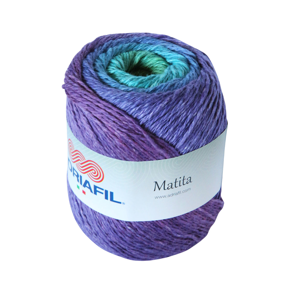 Filato Matita Adriafil Cotone e Canapa (100g) | Gomitolo Sfumato 100% Naturale | Merceria Flavia