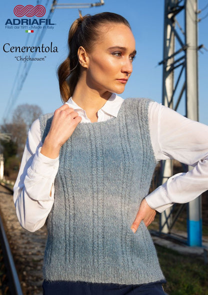 Filato Cenerentola Adriafil - Alpaca Superfine e Cotone con Paillettes | Merceria Flavia