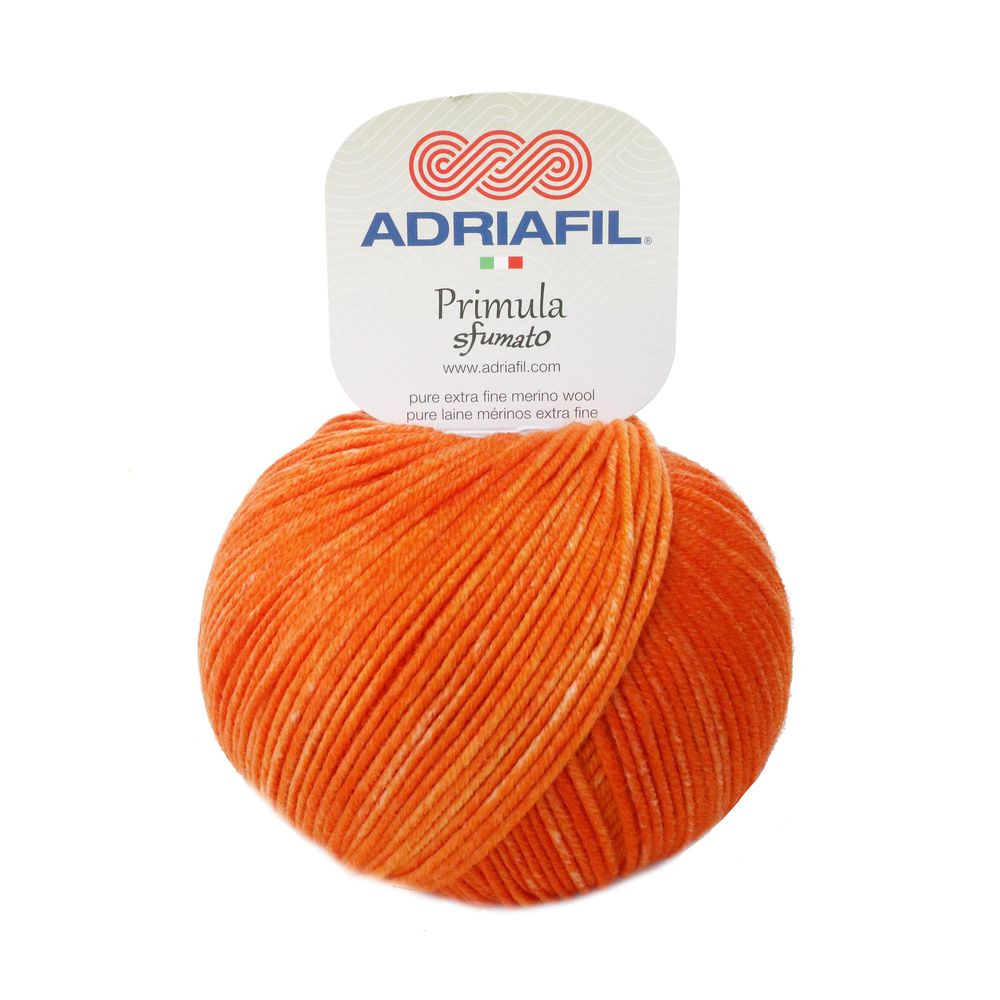 PRIMULA ADRIAFIL 50 GR METRI 150 100% lana (merino extra fine) Ferri: 4mm