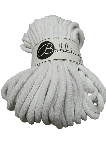 BOBBINY JUMBO FILATO IN CORDA DA 9 MM PER 30 METRI  PER BORSE, CESTE, TAPPETI,FASCIATOI E CULLE PER BAMBINI