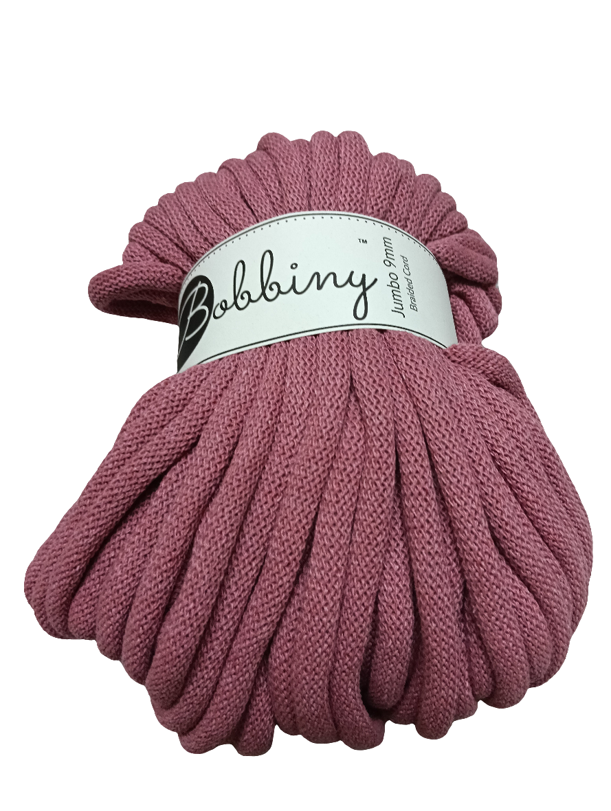 BOBBINY JUMBO FILATO IN CORDA DA 9 MM PER 30 METRI  PER BORSE, CESTE, TAPPETI,FASCIATOI E CULLE PER BAMBINI