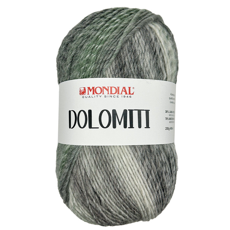 LANA DOLOMITI MONDIAL gomitoli da 200 gr per 400 metri 70% microfibra 30 % lana