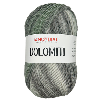 LANA DOLOMITI MONDIAL gomitoli da 200 gr per 400 metri 70% microfibra 30 % lana