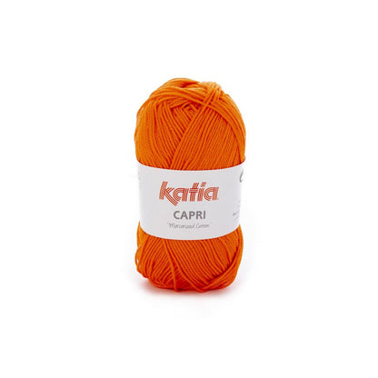COTONE CAPRI KATIA 100% COTONE MERCERIZZATO DA 50 GR PER 125 METRI