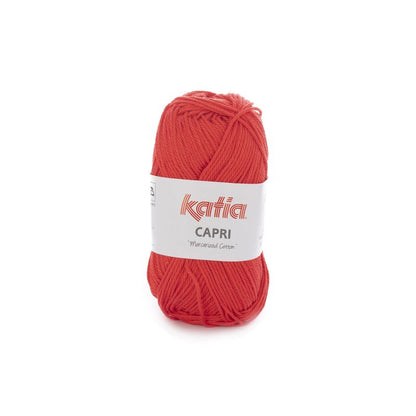 COTONE CAPRI KATIA 100% COTONE MERCERIZZATO DA 50 GR PER 125 METRI