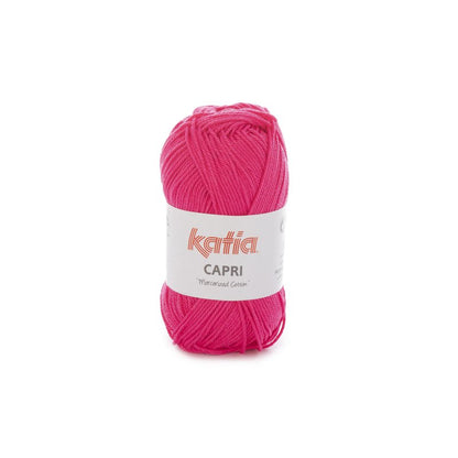 COTONE CAPRI KATIA 100% COTONE MERCERIZZATO DA 50 GR PER 125 METRI