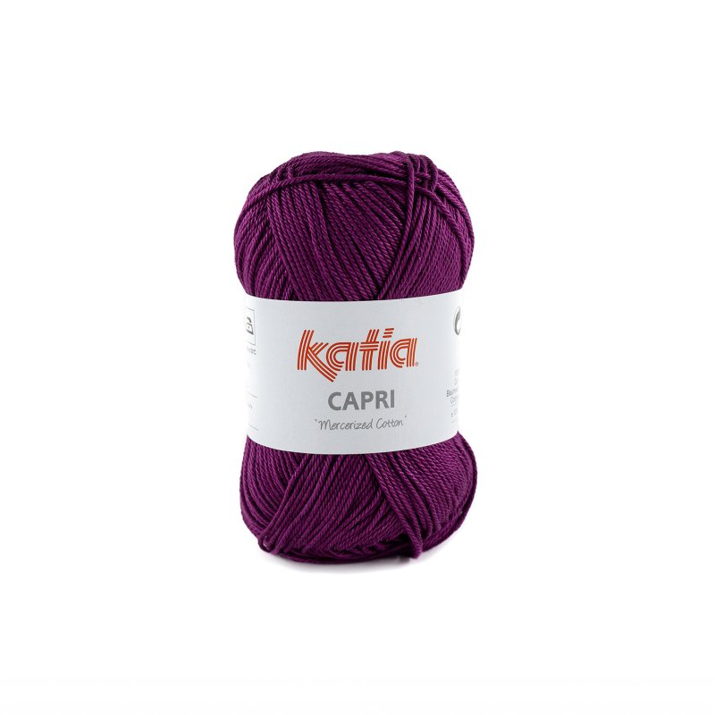 COTONE CAPRI KATIA 100% COTONE MERCERIZZATO DA 50 GR PER 125 METRI