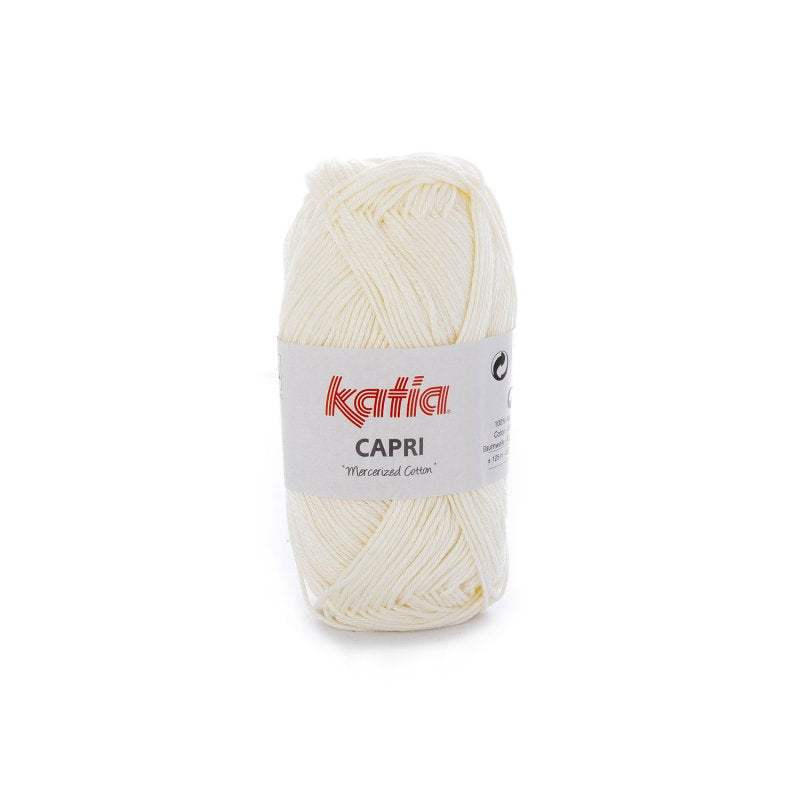 COTONE CAPRI KATIA 100% COTONE MERCERIZZATO DA 50 GR PER 125 METRI