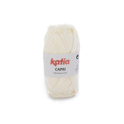 COTONE CAPRI KATIA 100% COTONE MERCERIZZATO DA 50 GR PER 125 METRI