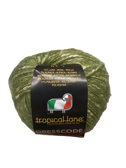 Dresscode Tropical Lane 50g | Lana, Mohair e Cotone Soffice e leggermente lame'