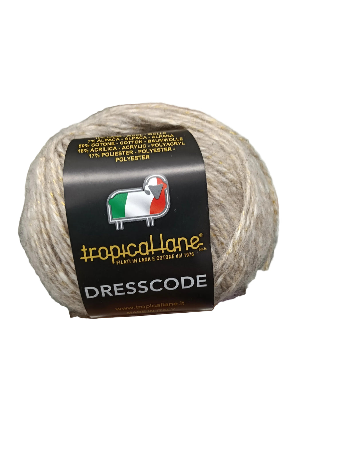 Dresscode Tropical Lane 50g | Lana, Mohair e Cotone Soffice e leggermente lame'