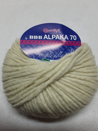 ALPAKA 70 BBB GOMITOLI DA 50 GR PER 80 METRI 70%ALPACA 20% LANA 10%ACRILICO