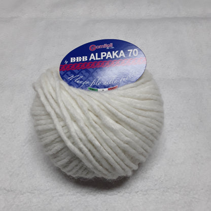 ALPAKA 70 BBB GOMITOLI DA 50 GR PER 80 METRI 70%ALPACA 20% LANA 10%ACRILICO