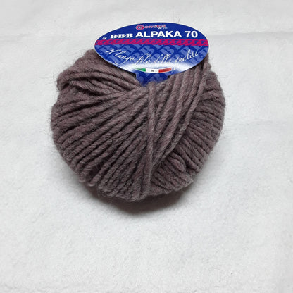 ALPAKA 70 BBB GOMITOLI DA 50 GR PER 80 METRI 70%ALPACA 20% LANA 10%ACRILICO